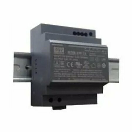 ICOMTECH AC/DC Power Supply, 1 Output, 48V@2.1A, 100.8W HDR-100-48N
